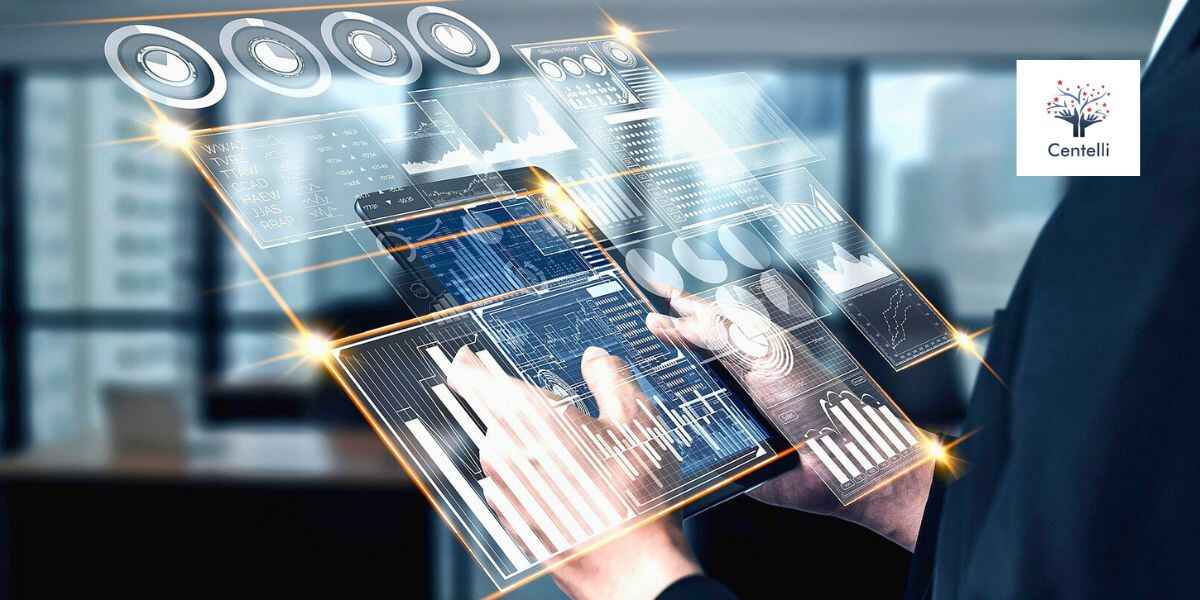 Man working with Business Intelliegnce Tool