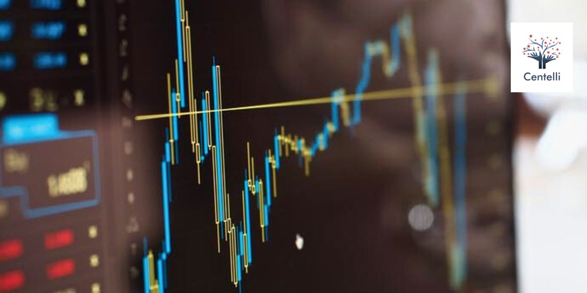 Business Intelligence (BI) data showing on a screen