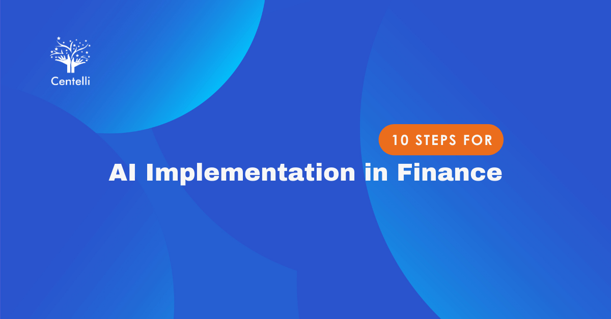 AI foundation for finance function