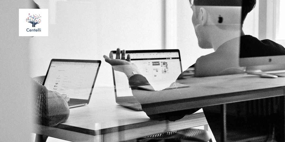 Man working on Structured Data for Business Intelligence