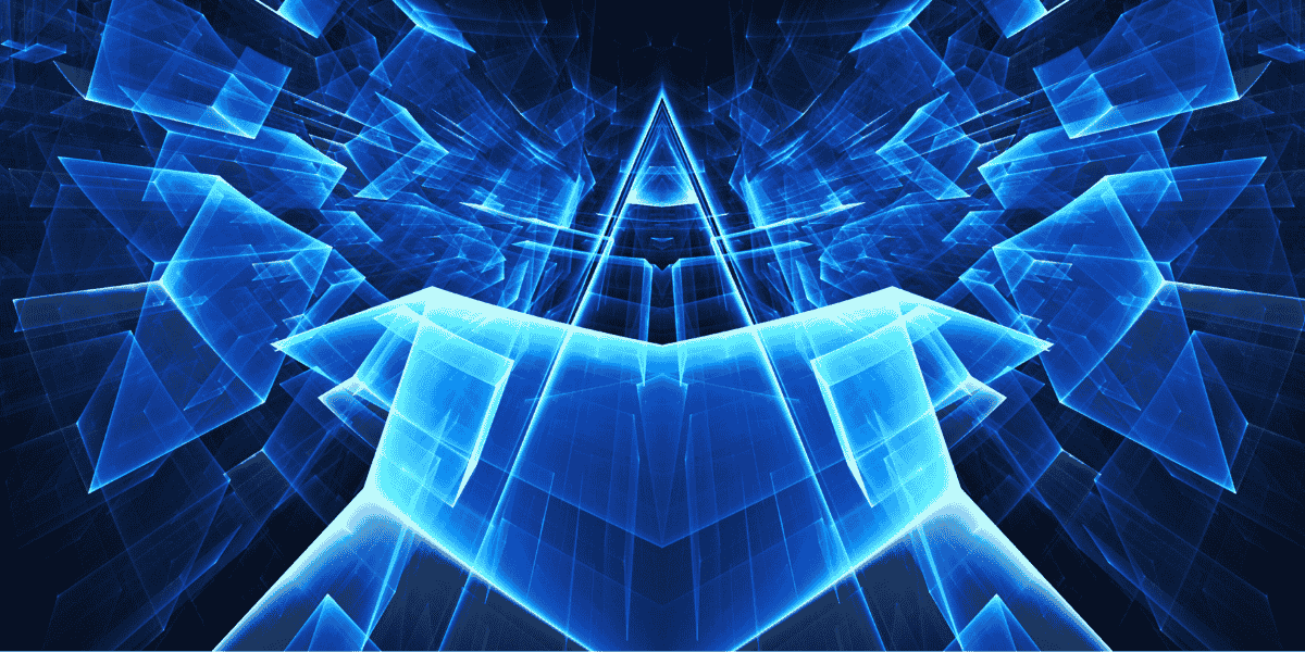 Abstract digital art displaying light paths synonymous of future outlook