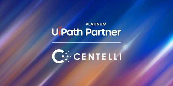 Centelli and UiPath Platinum Partner Logos