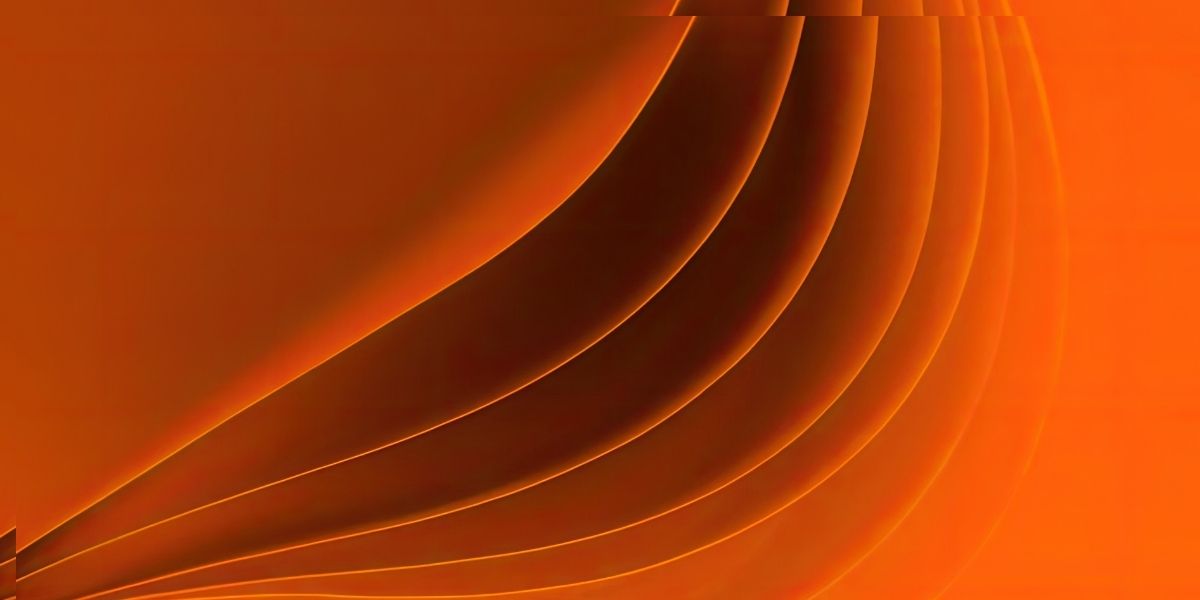 Blog Hero image showing abstract orange layers